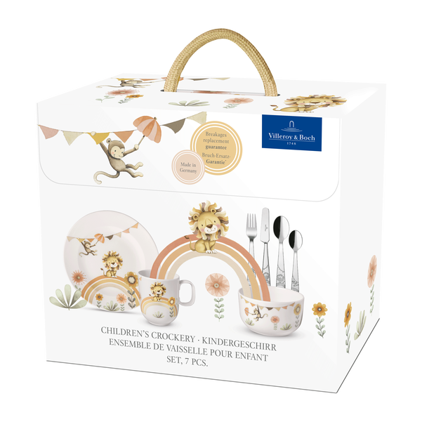 Boho Kids Set di stoviglie per bambini 7 pz.