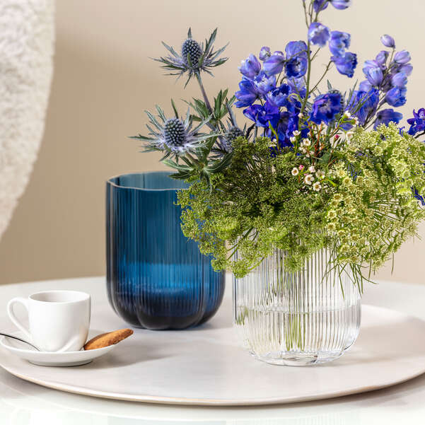 Fleur Vaso trasparente, 12,5 x 15 cm, vetro