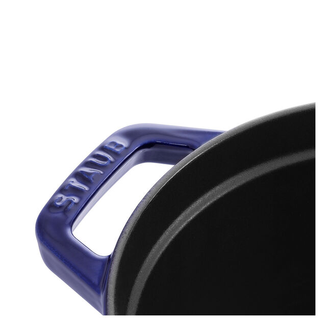 Cocotte ovale - 31 cm, blu scuro