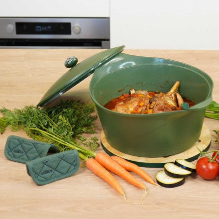 Coppia di presine de l'Incredibile Casseruola - Felce