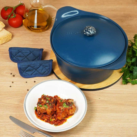 Coppia di presine de l'Incredibile Casseruola - Mirtillo