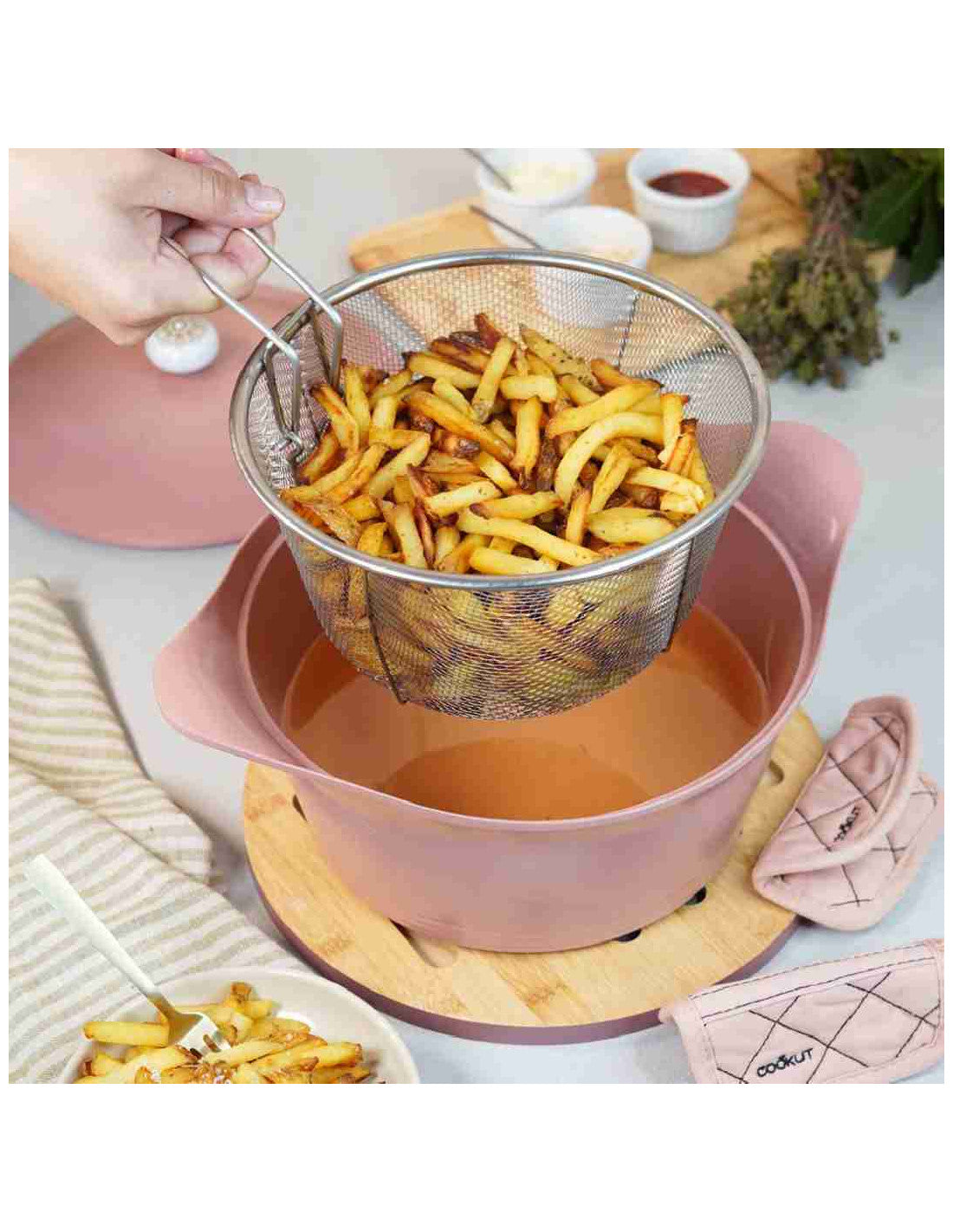 Cestello frittura per Cocotte 24 cm