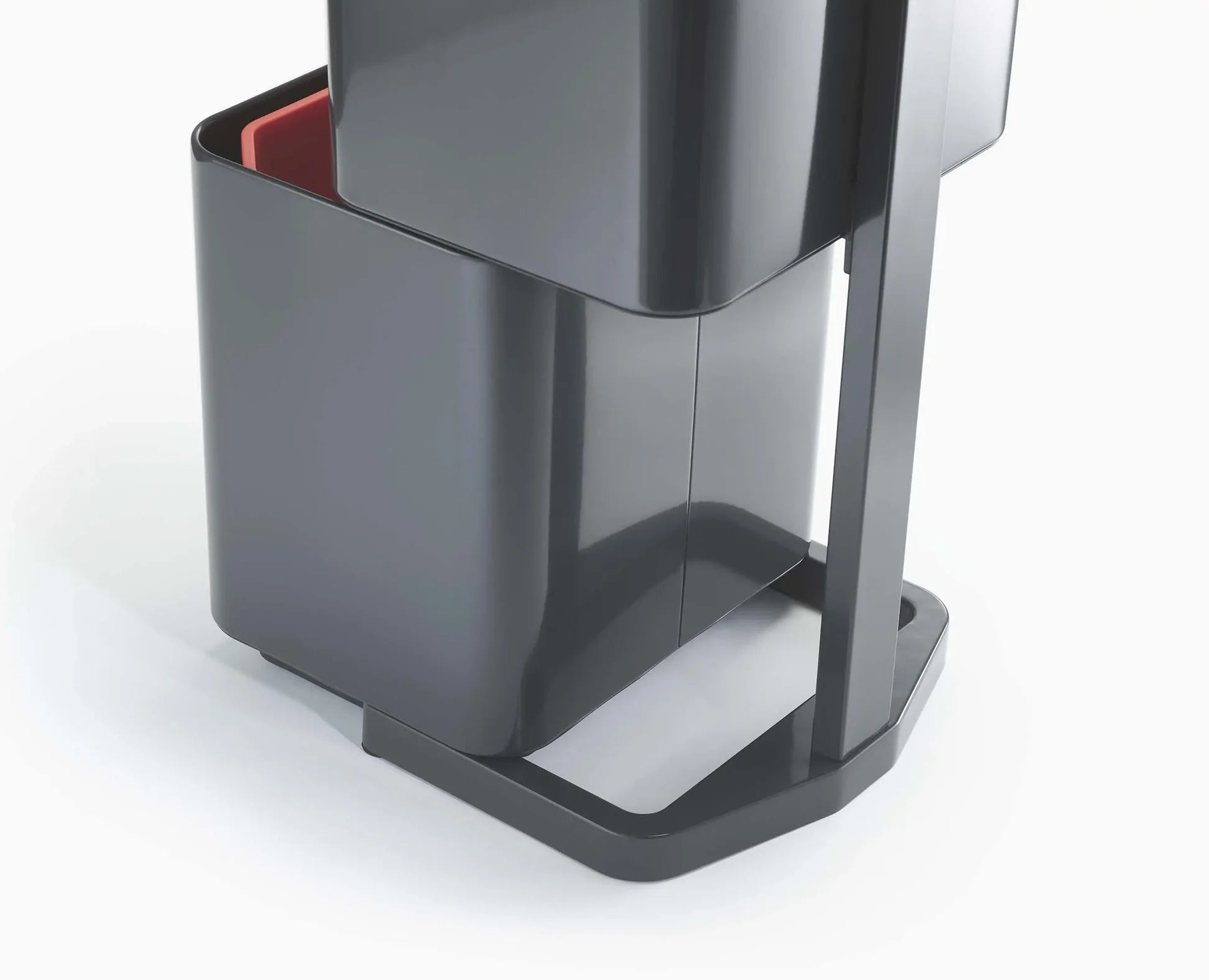 Totem Max, pattumiera da cucina 60l / Grafite