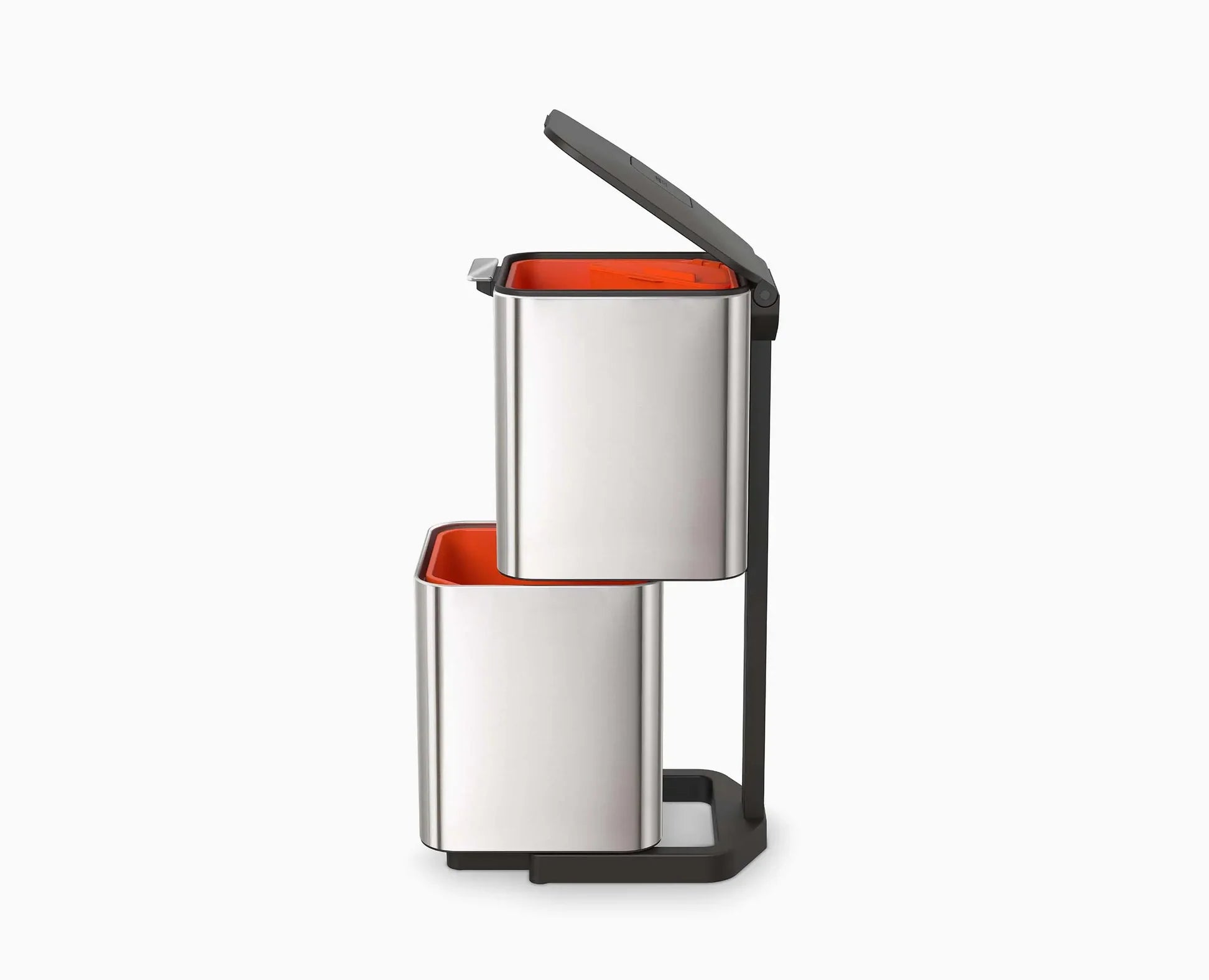 Totem Max, pattumiera da cucina 60l / Stainless Steel