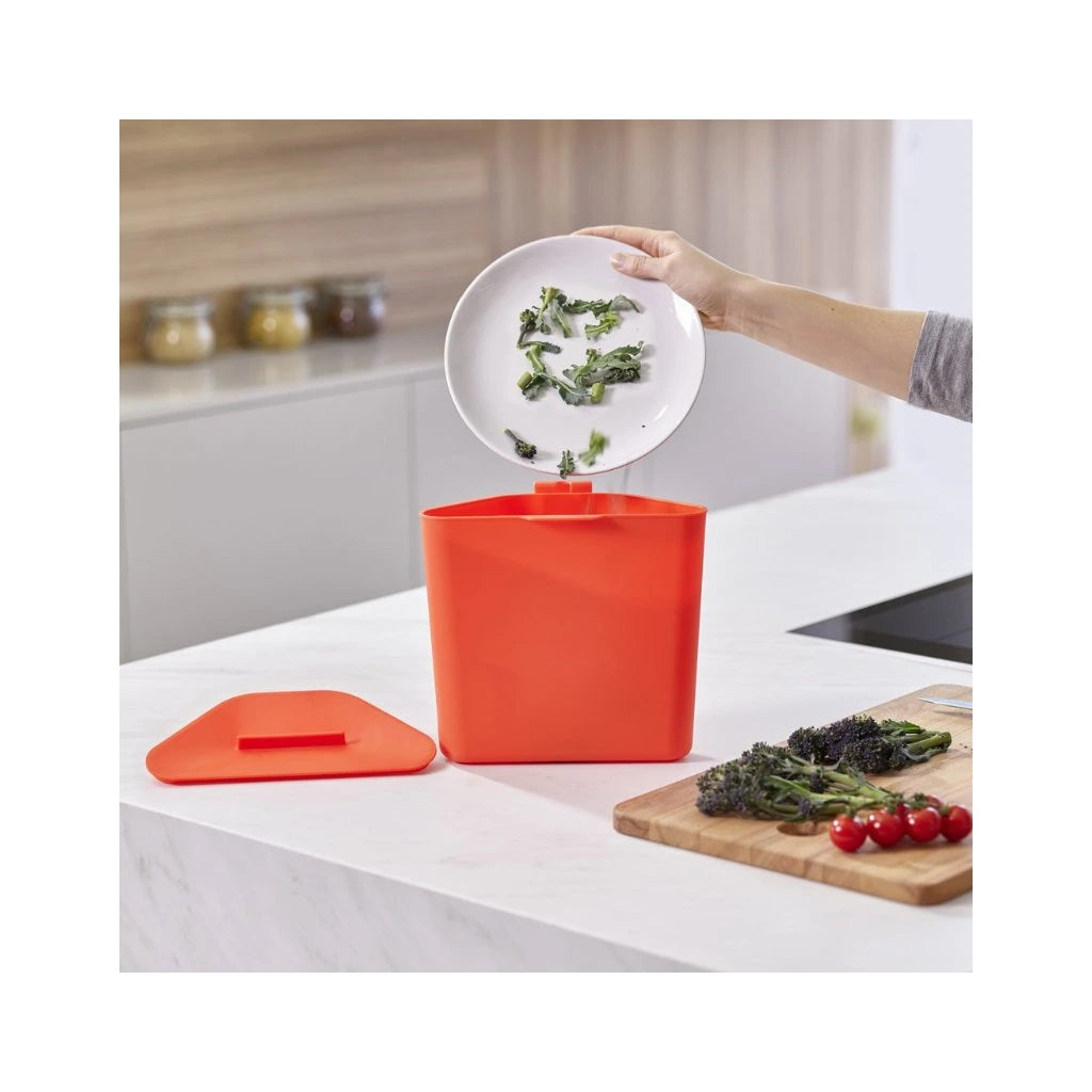 Totem Max, pattumiera da cucina 60l / Stainless Steel