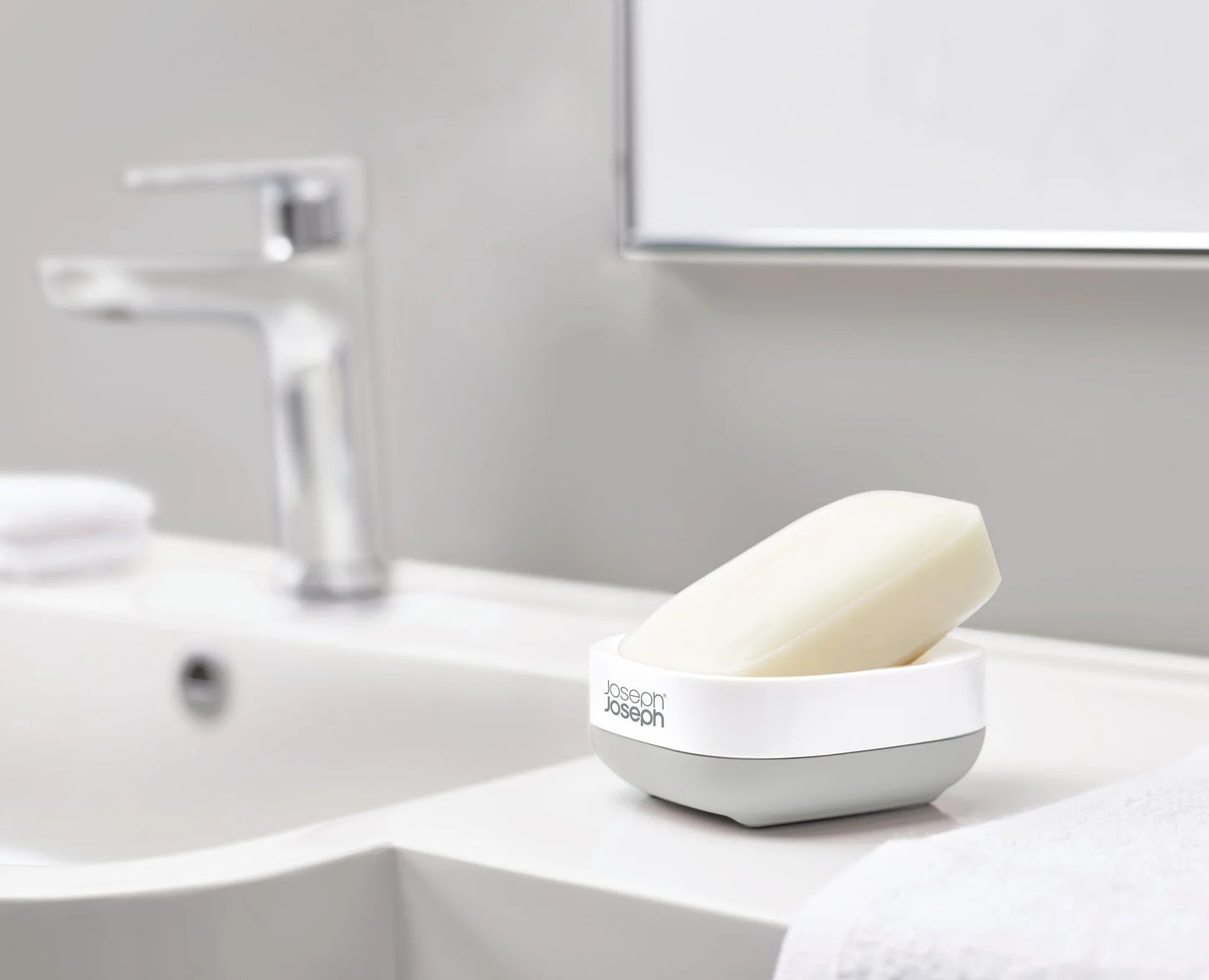SLIM - Porta Saponetta Compatto / Grigio