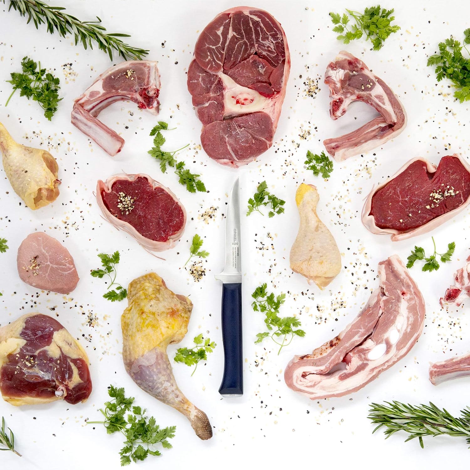 Intempora - Coltello Carne & Pollame / N°222 Blu