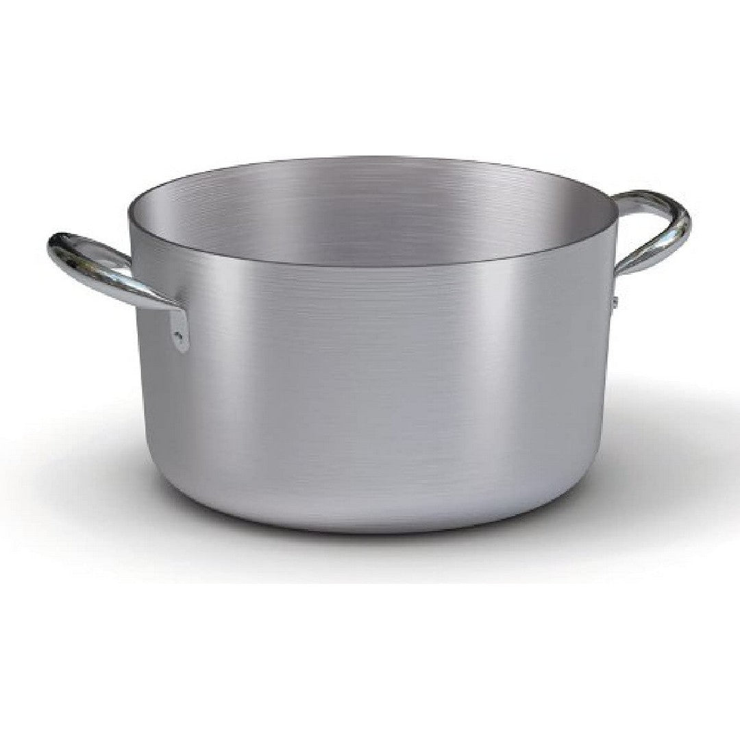Casseruola Media con 2 Manici - Alluminio, Grigio / 28 cm