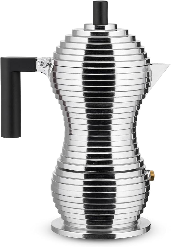 PULCINA Caffettiera espresso in fusione di alluminio - 3 Tazze