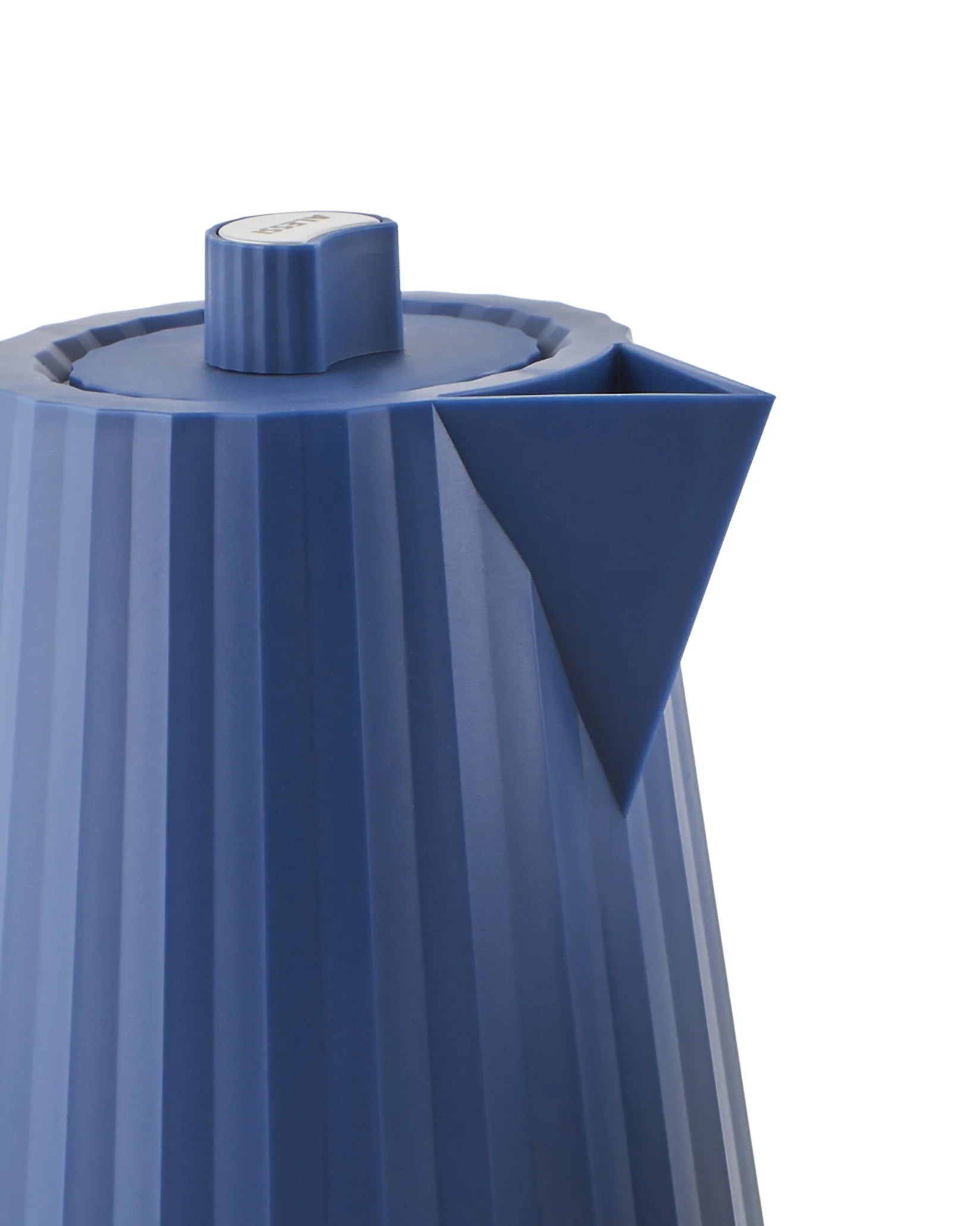 Alessi - Plissè bollitore elettrico spina europea colore blu