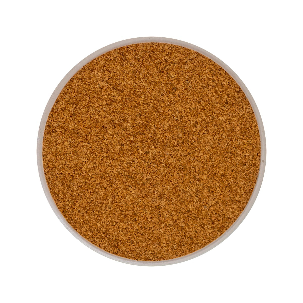 Set 4 sottobicchieri con Contenitore - Ceramica / Decori Assortiti