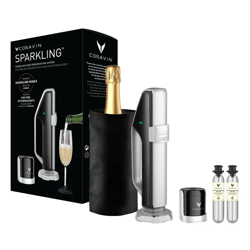 Set 5 Pezzi Sistema mescita spumante/champange "Coravin - Sparkling Wine"