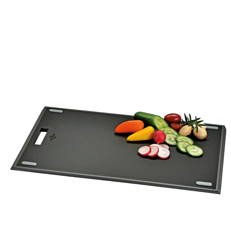 Tagliere rettangolare "Primus" in Silicone - Nero