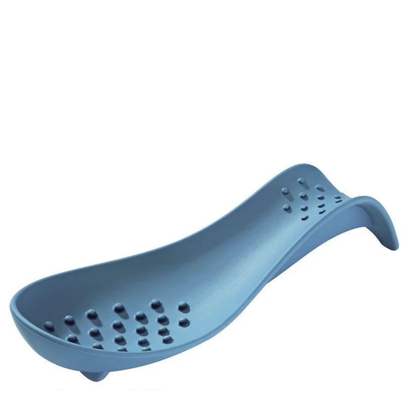 Appoggiamestoli in Silicone "Trend" - Blu