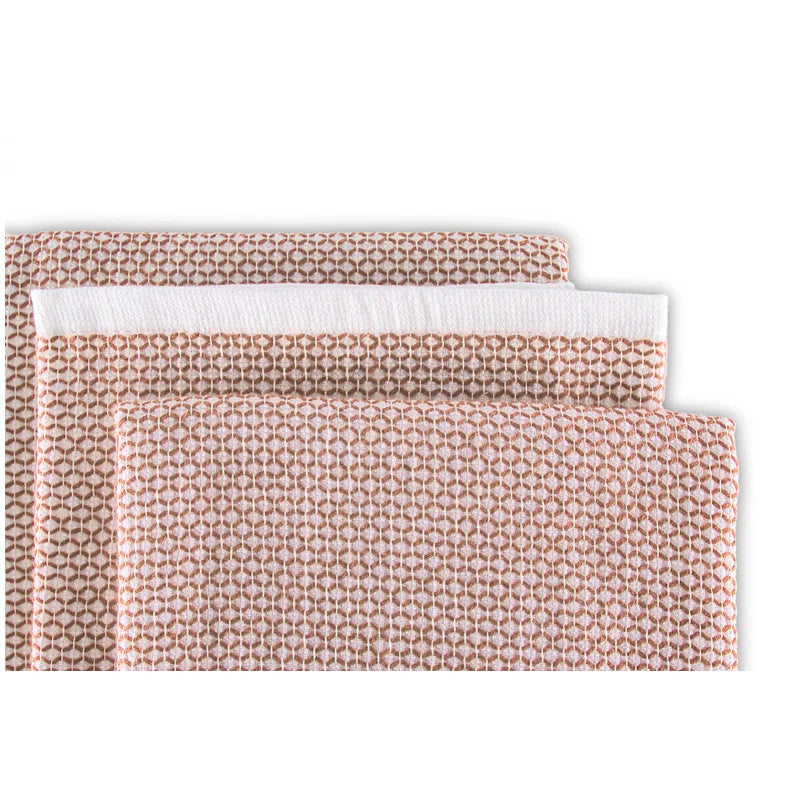 Set 3 Pezzi Strofinaccio "Culinary Duo Leno"