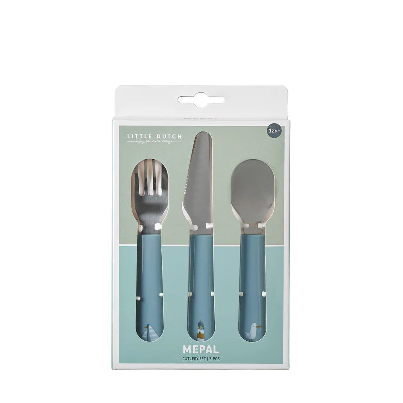 Kit 3 Pezzi Posate per bambini "Mio - Sailors Bay"