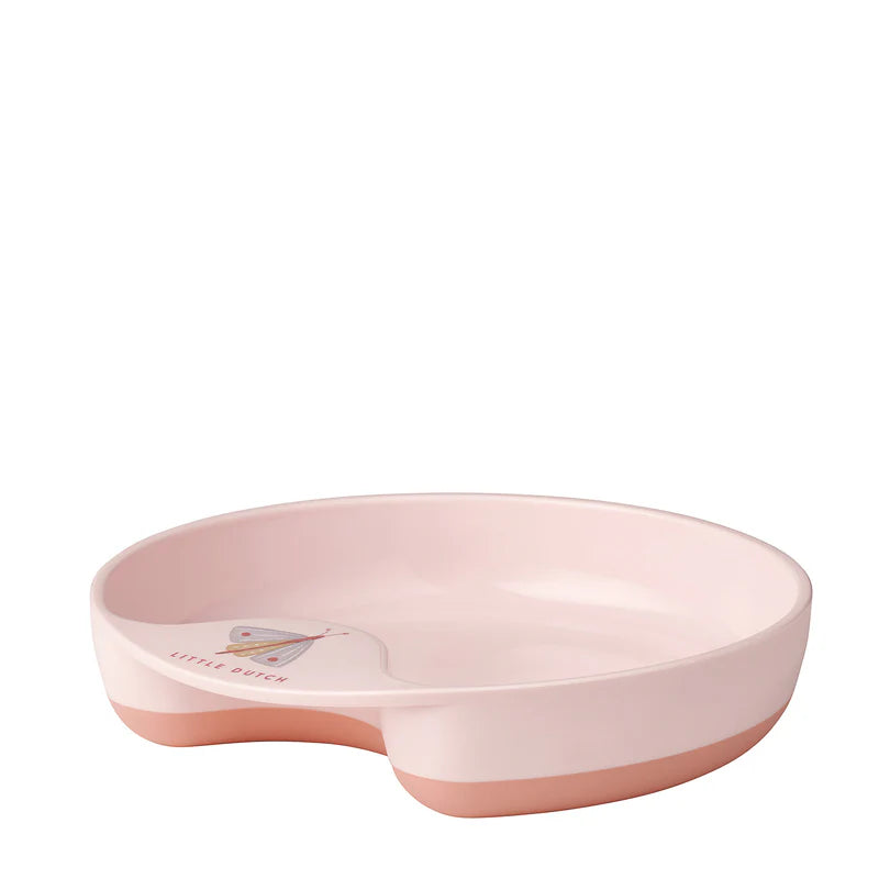 Piatto per pappa antiscivolo "Mio - Flowers & Butterflies"