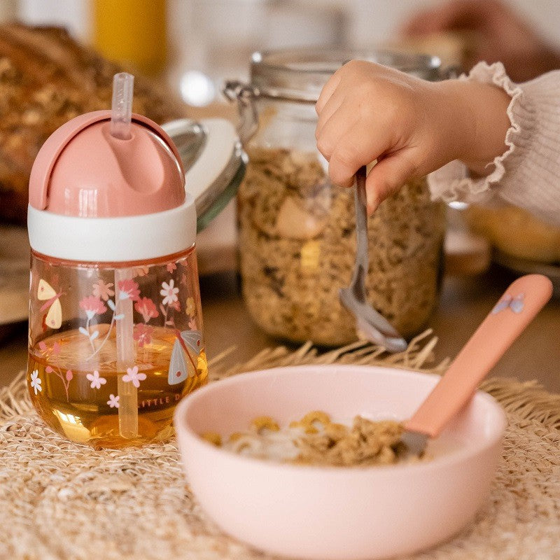 Coppetta alta per bambini "Mio - Flowers & Butterflies"