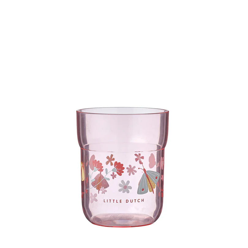 Bicchiere per bambina "Mio - Flowers & Butterflies" - 250ml