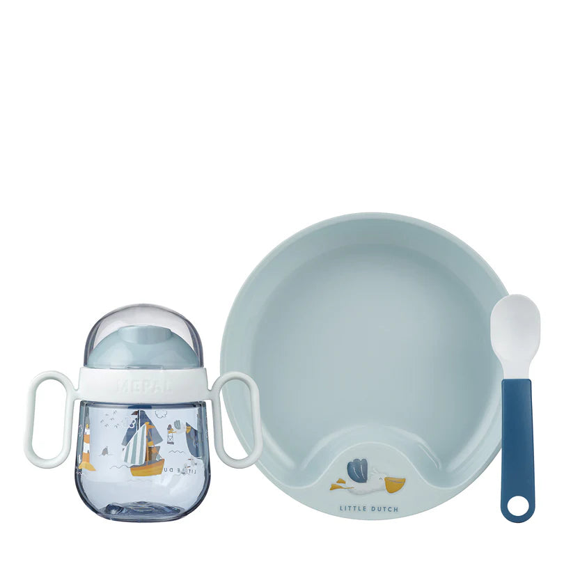 Set 3 Pezzi pappa per neonati "Mio - Sailors Bay"