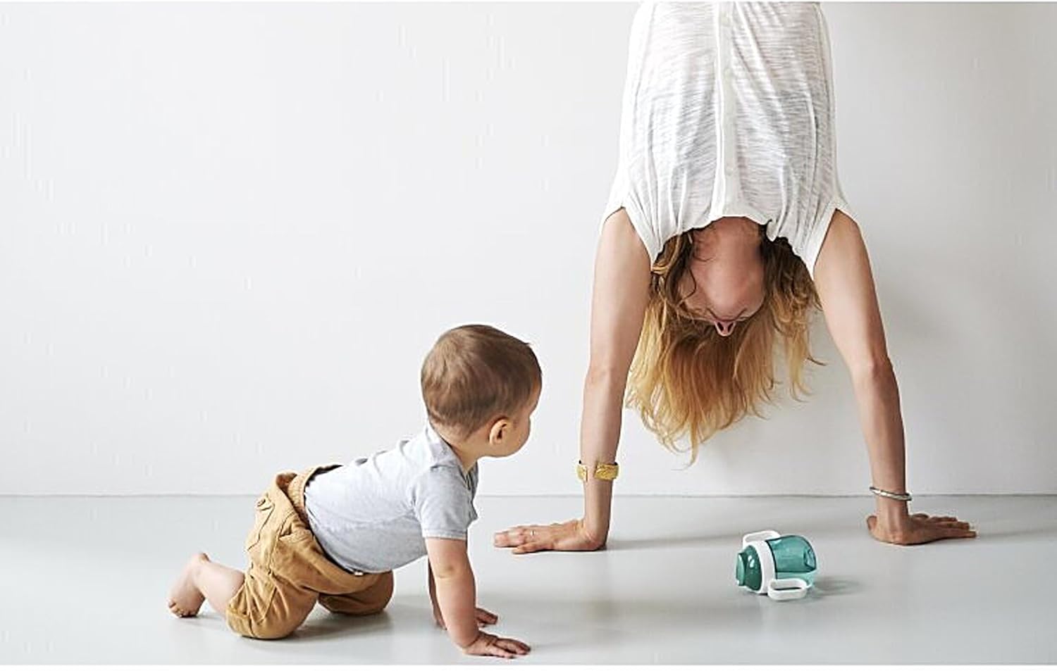 Tazza bambino antigoccia "Mio - Little Farm" - 2 Beccucci / 200ml