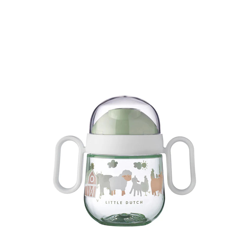 Tazza bambino antigoccia "Mio - Little Farm" - 2 Beccucci / 200ml