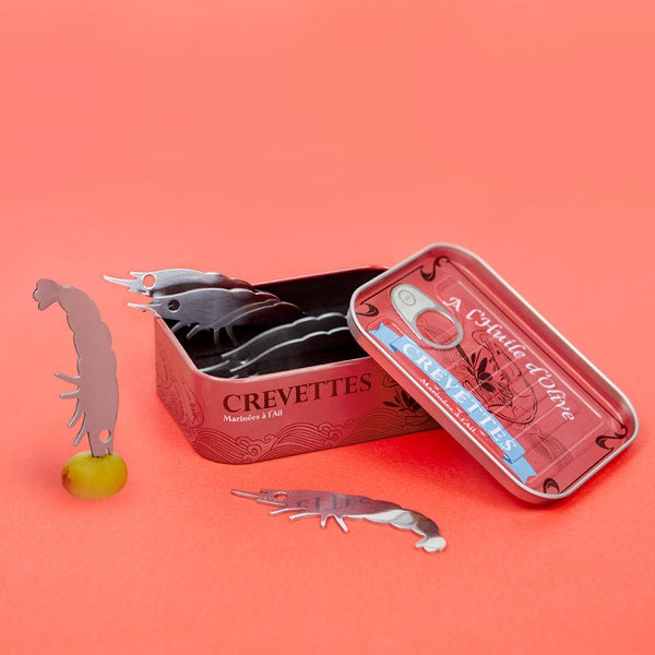 6 Forchettine aperitivo - Crevettes