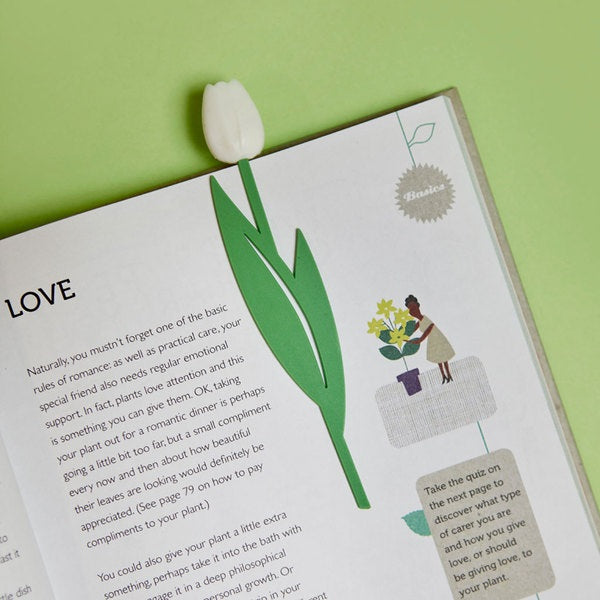 Segnalibro Tulip - Bianco