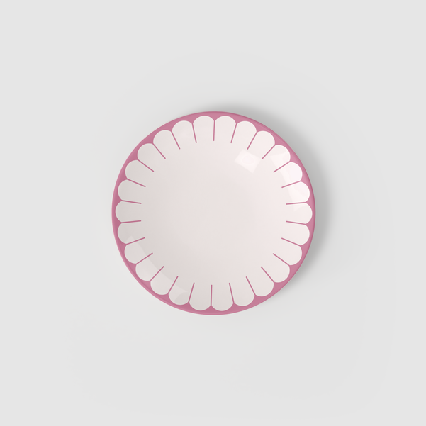 "Fleur" Piatto da dessert - colazione / Cassis