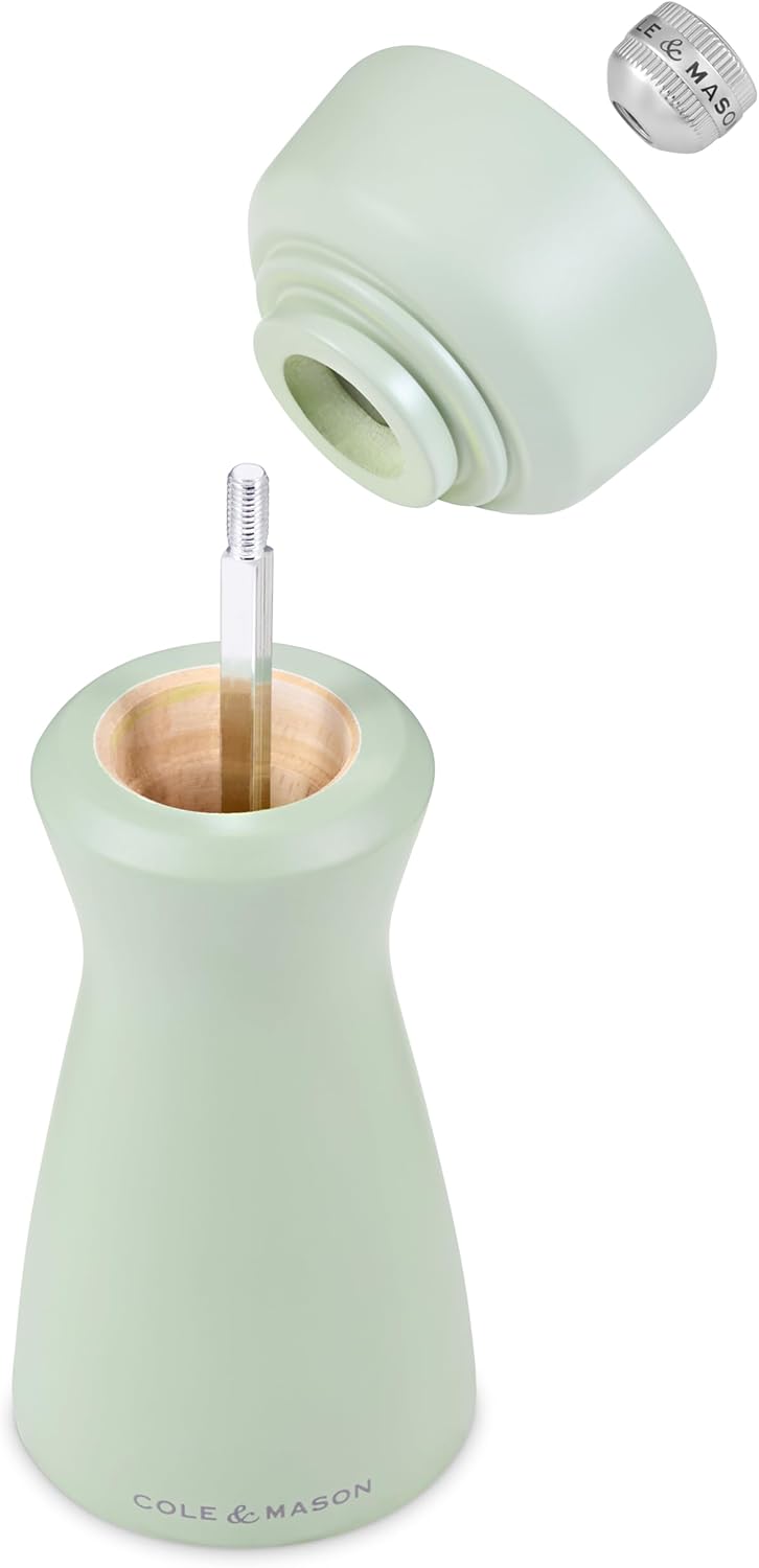 kenton salt-/pepper mill sage 15cm - macina in ceramica