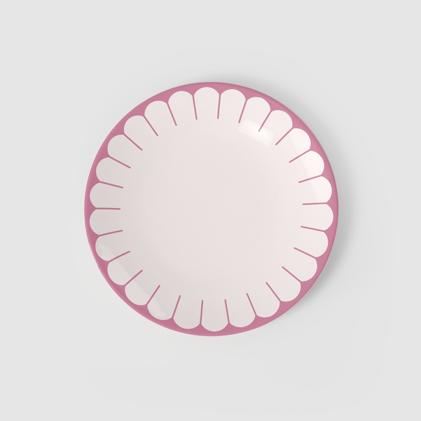 "Fleur" Piatto piano / Cassis