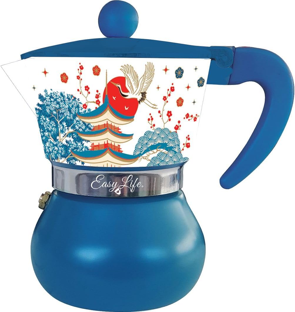 "Tokyo" Set 2 tazzine caffè Espresso + Moka