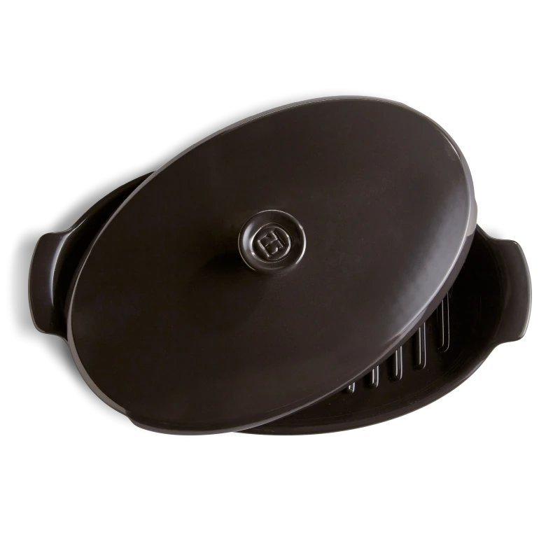 Piatto Papillote colore fusain