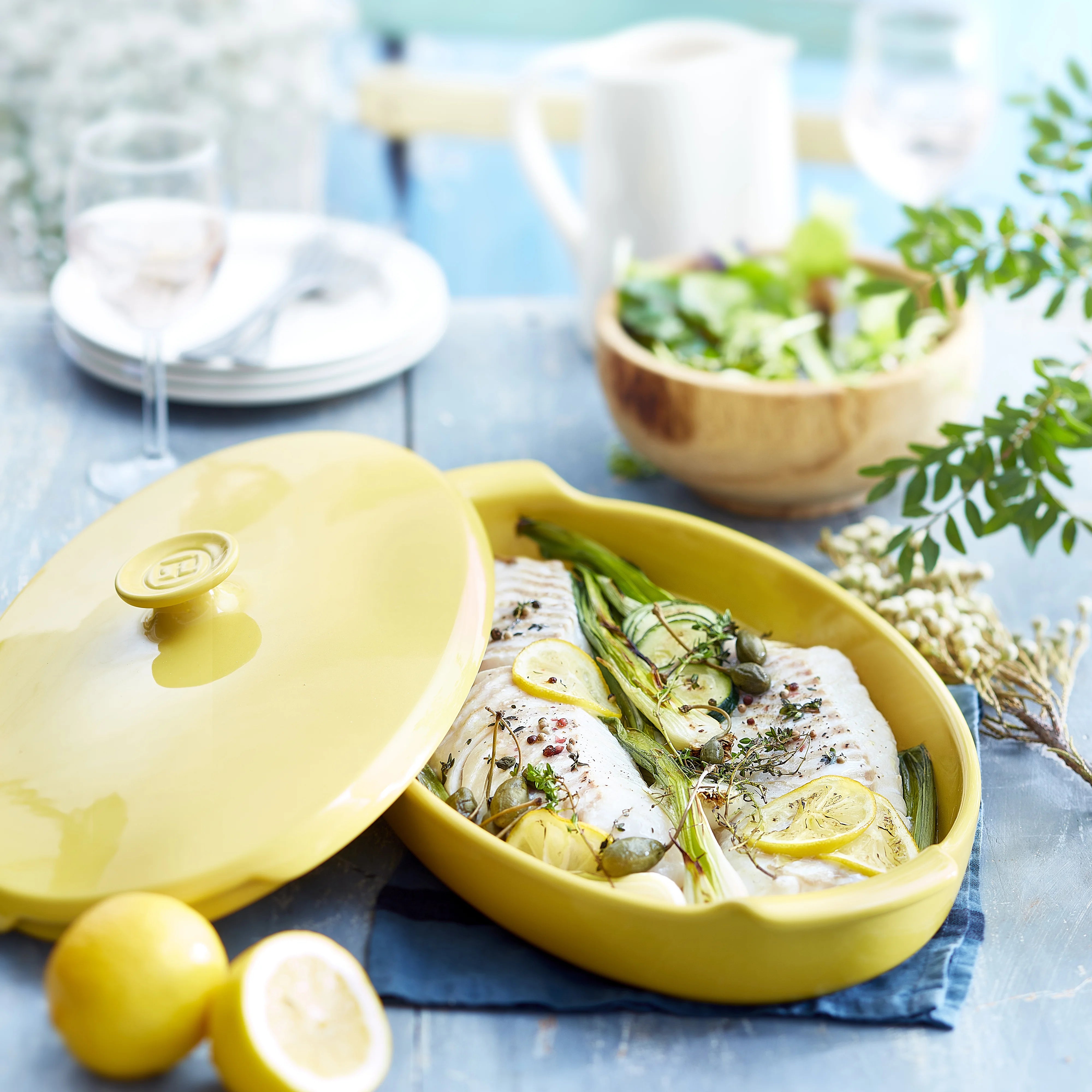 Piatto Papillote - Color Fusain