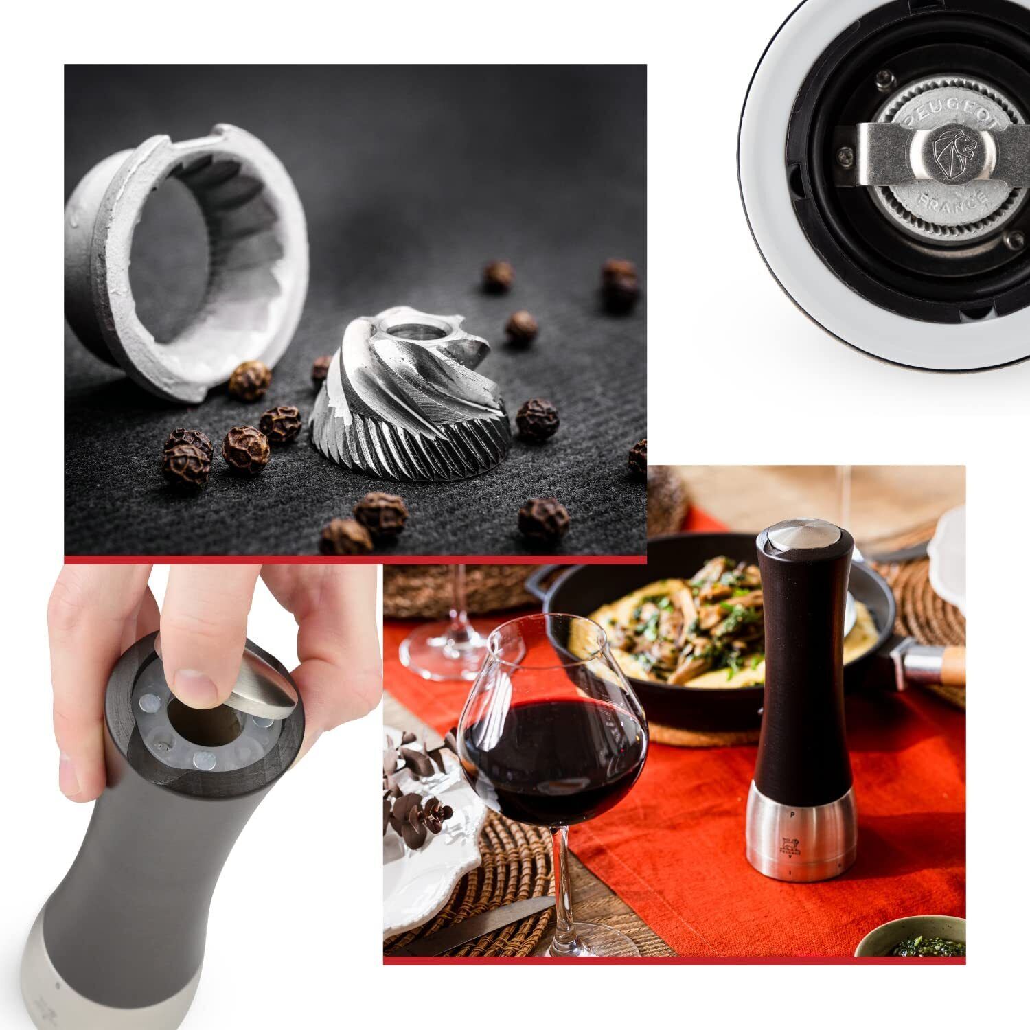 "Madras" Macinapepe - 21 cm con pepe - 6 impostazioni