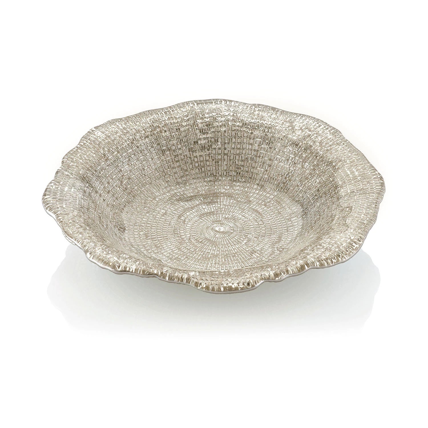 "Diamanté" piatto - 24 cm / Sabbia