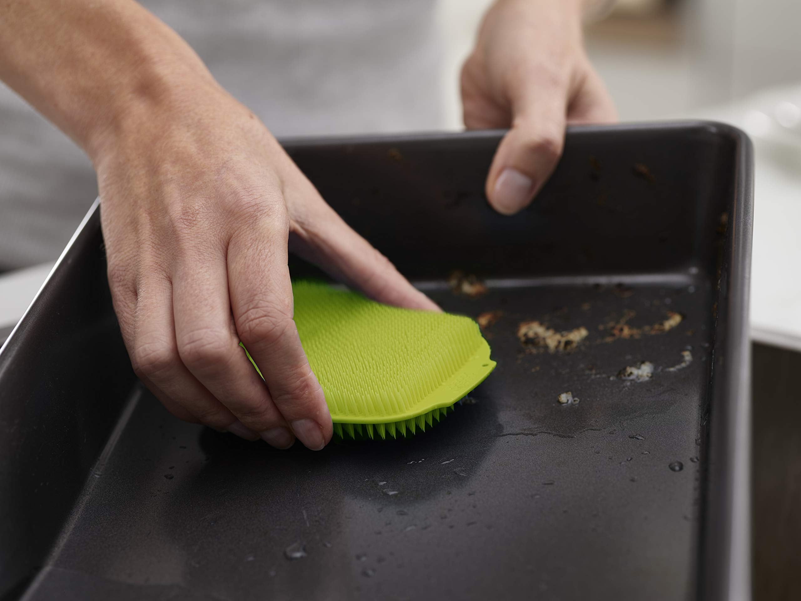 SET DI SPAZZOLA PER STOVIGLIE E SCRUBBER - CLEAN TECH