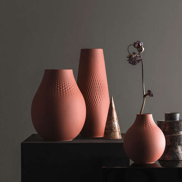 Manufacture Vaso rame, 11 x 12 cm, Premium Porcelain