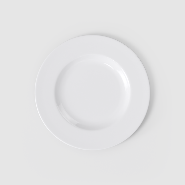 Royal Piatto piano bianco, Ø27,7 cm, Premium Bone Porcelain