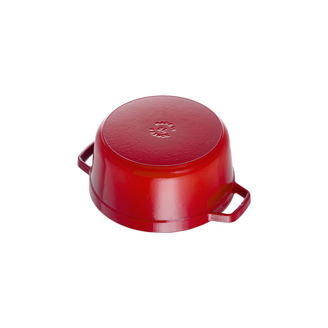 Cocotte rotonda - 30 cm, ciliegia