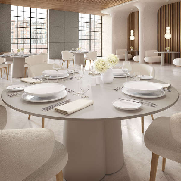 Afina Piatto gourmet bianco, Ø32,1 cm, Premium Porcelain