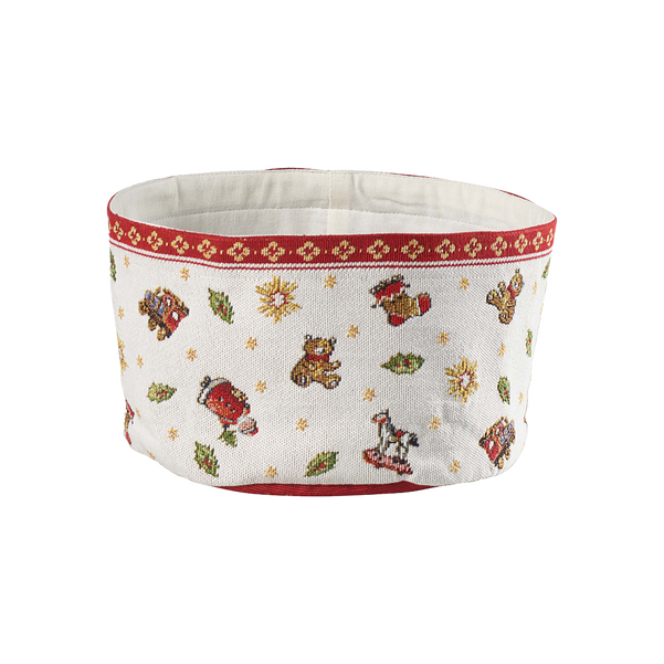 Toy's Delight Cestino porta pane rosso