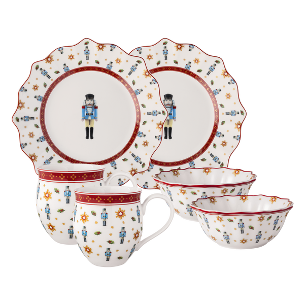 Villeroy & Boch Set per la colazione da 6 pezzi. Schiaccianoci