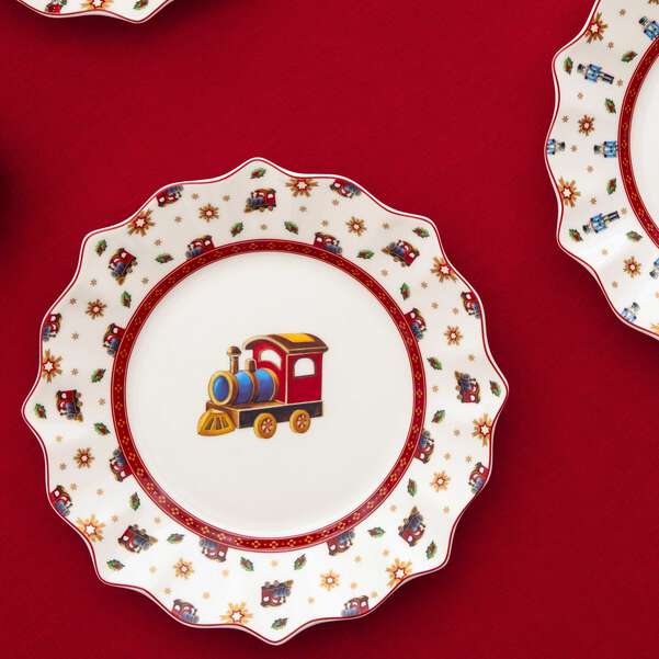 Toy's Delight Set da colazione multicolore, Premium Porcelain