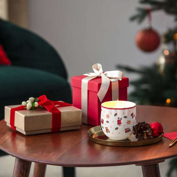 Toy's Delight Candela profumata multicolore, 9 x 9 cm