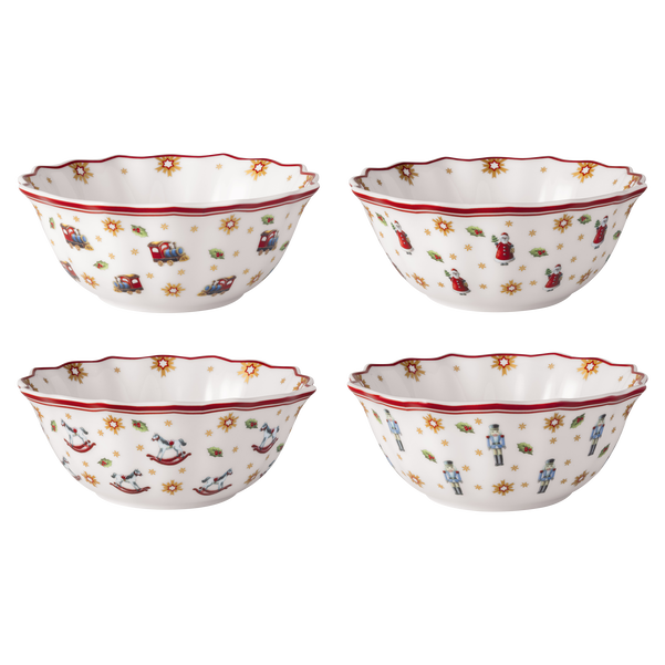 Villeroy & Boch Set 4 ciotole in porcellana