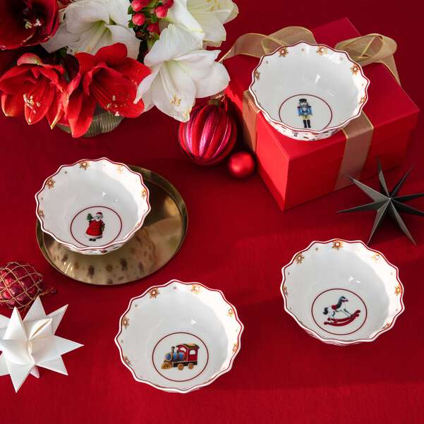 Villeroy & Boch Set 4 ciotole in porcellana