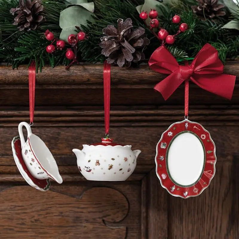 set di 3 ornamenti natalizi Toy's Delight Decoration - set 3 pezzi