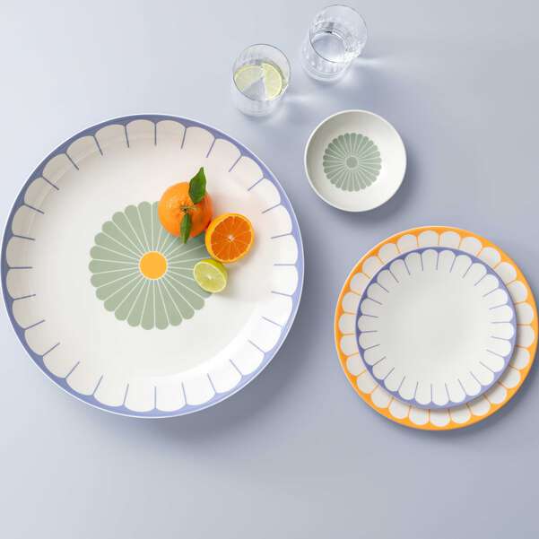 Fleur Insalatiera/ Scodella da portata multicolore, 3,4 l