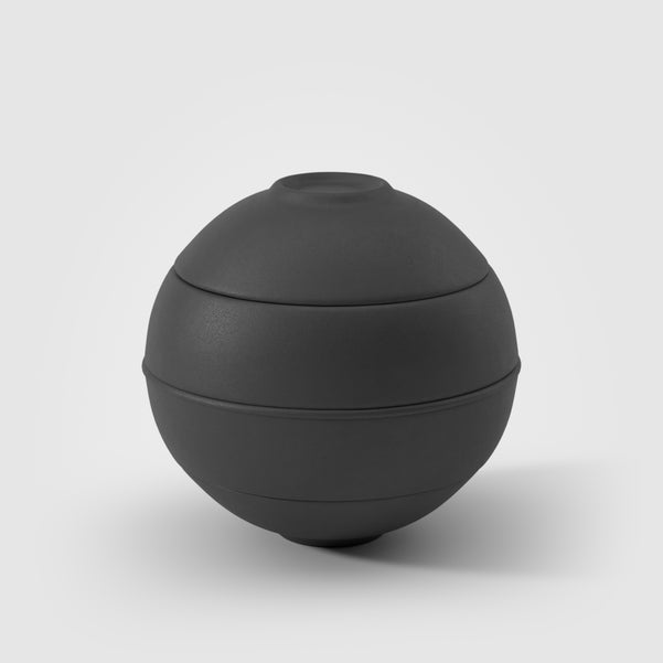 La petite Boule Set per l'aperitivo nero, Premium Porcelain